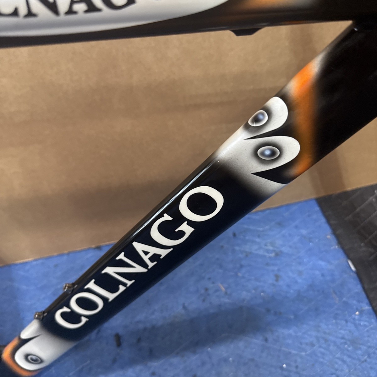 54cm Colnago Dream Aero Columbus 7005 Bike Frame & Factory Carbon