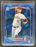 2025 Bowman Draft Sapphire Tyler Bremner Chrome 1st Prospect #BDC-37 Angels