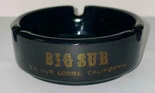 Vintage BIG SUR LODGE Souvenir Ashtray 1970s