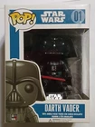 Funko Pop! Star Wars Darth Vader #01 Blue box Large Font 1st Release