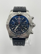 Breitling Chronomat “Flying Fish”AB0110 Black Dial Chronograph 44mm Steel Watch 2