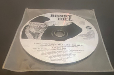 BENNY HILL  PROMO  ERNIE (FASTEST MILKMAN IN THE WEST) Used CD - No Cover-Mint