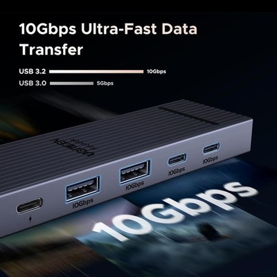 UGREEN Revodok Pro 10Gbps USB C Hub HDMI 4K@60Hz USB C Adapter mit USB 3.2 PD