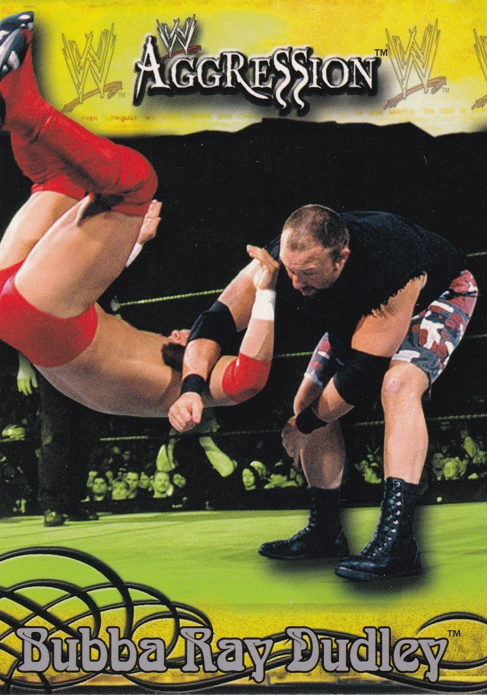 Bubba Ray Dudley 2003 Fleer WWE Aggression Card #5 ECW Wrestlemania TNA Legend