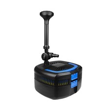 ANBULL 1370GPH Pond Filter Pump, 110V/57W All-in-one Fountain Kit, Variable F...