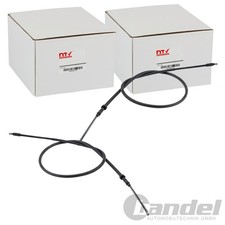 2x NTY HANDBREMSSEILE passend für DACIA SANDERO RENAULT SANDERO/STEPWAY