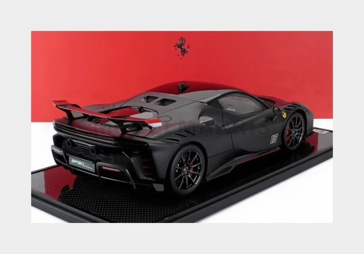 BBR-MODELS BBR1220CL FERRARI - SF90 XX STRADALE N 16 PERSONAL CAR CHARLES LECLER - Immagine 2 di 2