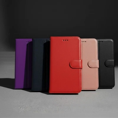 Leather Wallet Case Flip Cover For Samsung J3 J4 J5 J6 2016/17/18 J6 Plus UK