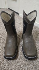 Ariat Boy's Boots Size 3 Style 10035885 With Wiggle Room Fit System