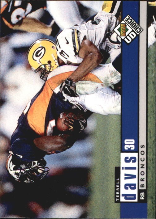 1998 UD Choice #328 Terrell Davis - FB