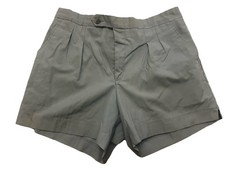 Vintage 70s Streetwear Mens Size 32 Blank Tennis Chino Shorts Light Blue USA. R