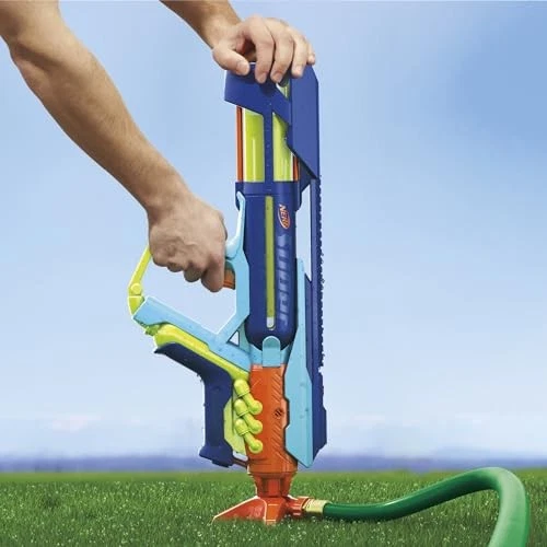 NERF SUPER SOAKER POWER DRENCH XL WATER BLASTER HIGH PERFORMANCE BLASTING - BLUE - Image 3 of 4
