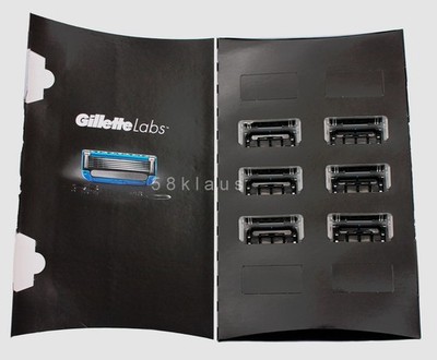 Gillette Labs Rasierklingen Auswahl Klingen im tKH ohne OVP 1 2 3 4 5 6 7 8 9 10