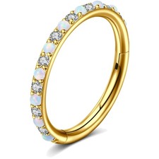 Nasenpiercing 16G Segment Clicker Ring Edelstahl Septum Helix Ohr Schmuck