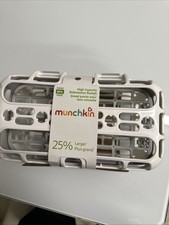 Baby Munchkin High Capacity Dishwasher Basket Bottles Nipples. New BPA Free