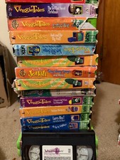 Veggietales VHS DVD Lot Lyrick Studios