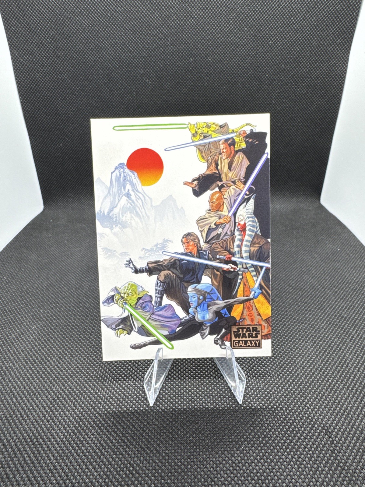 2012 Topps Star Wars Galaxy 7 Base Set Card #52/777 Jedi A La Kurosawa