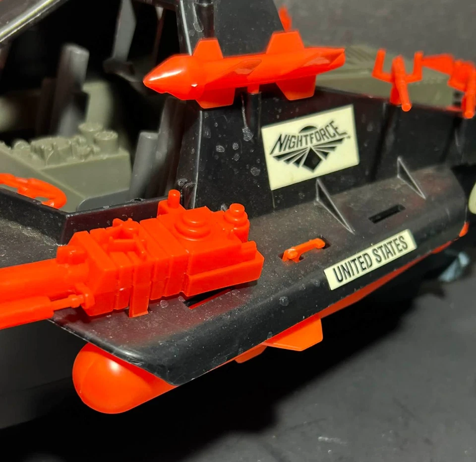 GI Joe Великолепный Nightforce Ночной Луч 100% Полный Несломанный С чертежами - Изображение 3 из 4