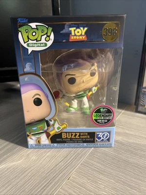 Funko Pop! Digital - Toy Story Buzz Lightyear #398 LE 1850 Mint w/ Protector - Image 1 of 4