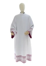 Alb with violet lining Alba con forro púrpura Aube avec doublure pourpre A11F