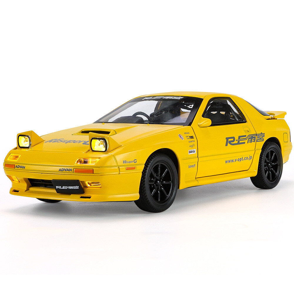 1⁄24 ワイルドスピード 箱入り ミニカー ORANGE JLS MAZDA RX-7 ネオン