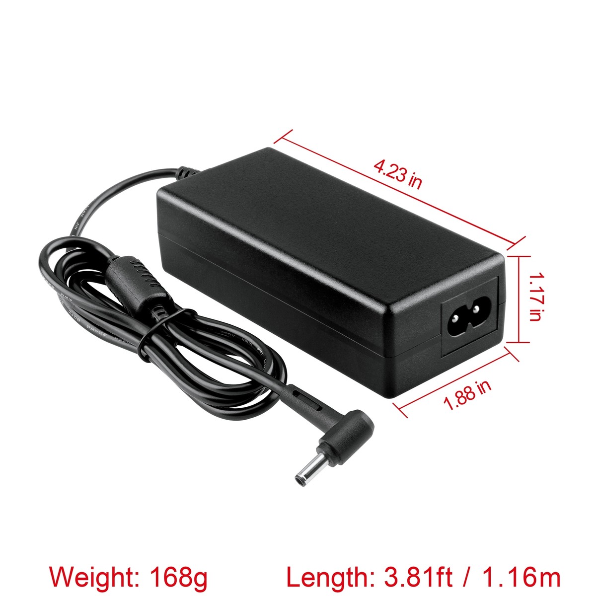 Chargeur D'origine ASUS PRO ESSENTIAL PU551LD – 65W – Fiche 4,5x3,0 Mm – Neuf