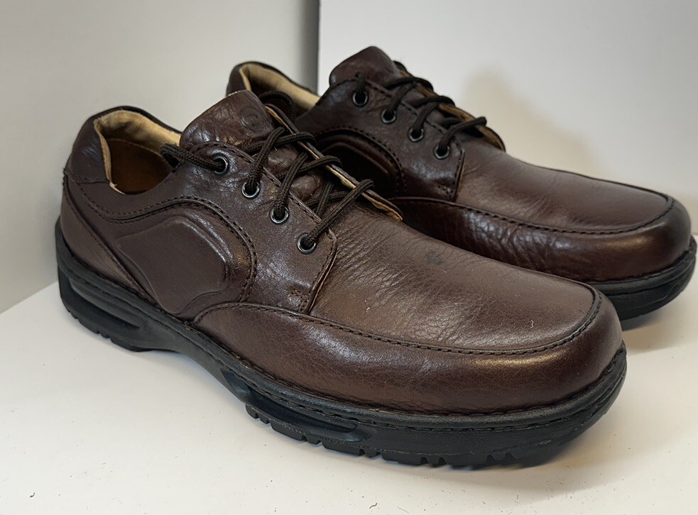 SAOLA Scarpe eleganti Oxford da uomo Rockport 11 marroni in pelle taglia 11