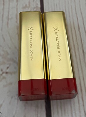 Max Factor Colour Elixir Lippenstift – 715 Ruby Tuesday, 2er-Pack – Mit Vitamin E, Pflegend & Hochpigmentiert