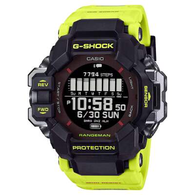CASIO G-SHOCK GPR-H1000RY-1A9 RANGEMAN YELLOW MULTI-SENSOR DIGITAL