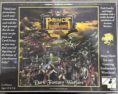Prince of Chaos: Battle for Tae Orn board game (Peregrine Games) - new in shrink