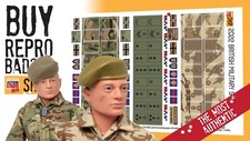 New Action Man Action Soldier and Soldier Deluxe Rank Stickers 2022