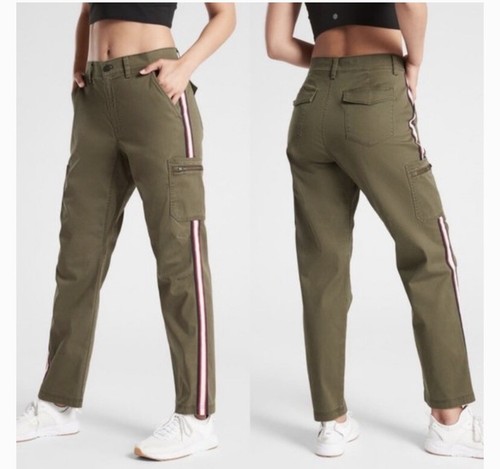 Athleta Summit Cargo Pants 14 Women's 