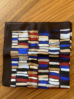 Street One Square Silk Scarf 17x17