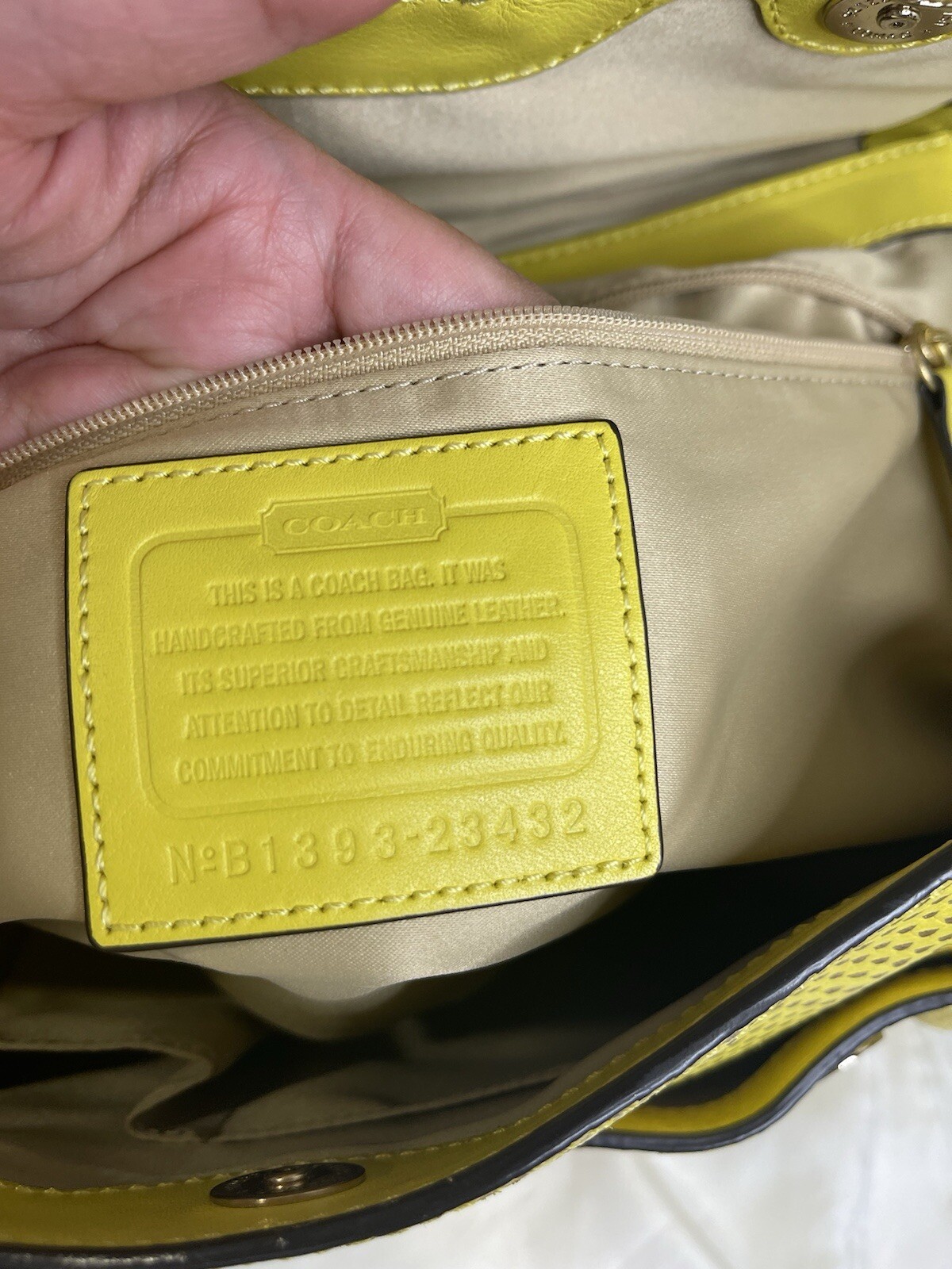 Coach ~ Abby Pinnacle Python Leather Crossbody Sa… - image 7