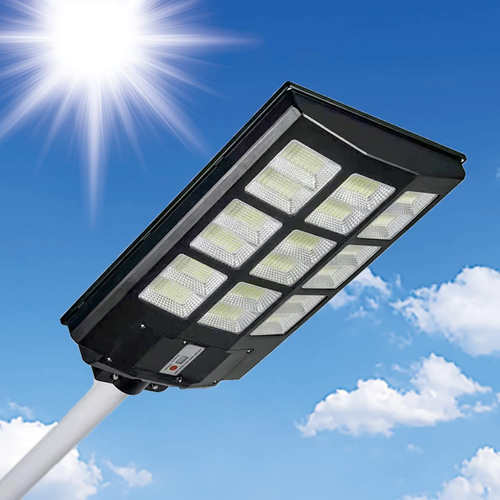 Vipbera 1000W Solar Lights Outdoor Motion Sensor Dusk to Dawn Solar