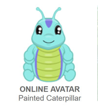 Webkinz Classic Painted Caterpillar Code Only