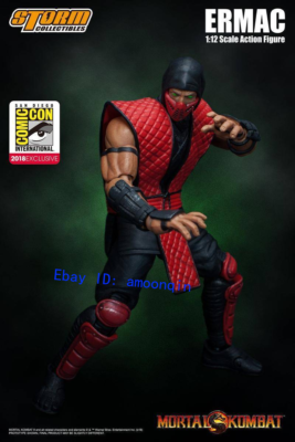 Storm Mortal Combat Red Ninja ERMAC 2018 SDCC 1/12 Scale Male 6