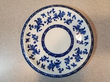 Shelley Late Foley England Tea Tile Teapot Stand Trivet, 7239 Blue & White, 7 in