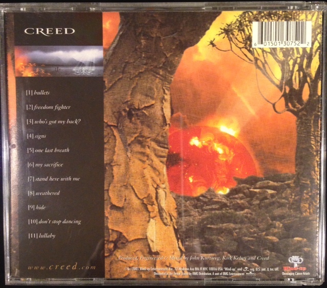 CREED Weathered CD 2001 | eBay