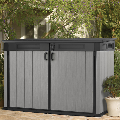 Keter Grand XL Large Horizontal Shed Garden Outdoor