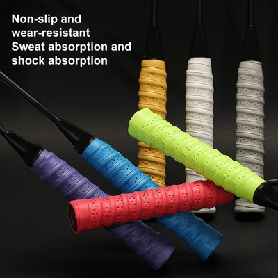 Tennis Handle Leather Wrap Racket Premium Perforated Anti-slip Overgrip