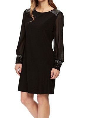 wallis black shift dress