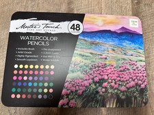 Master s Touch Fine Art Studio - Watercolor Pencils set in tin case - 48 Colors