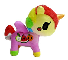 Tokidoki Fruttina Unicorno Pegasus Plush Unicorn Pink 8"