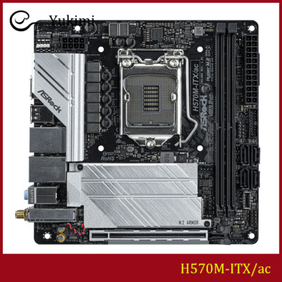 FOR ASROCK H570M-ITX/ac DDR4*2 LGA 1200 64GB Mini-ITX