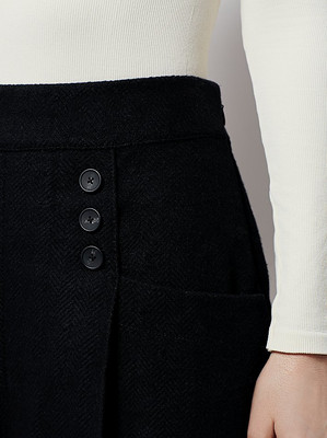 Jupe Mini Noire Free People 'Happy Together' - Taille 10, Neuve Sans Étiquettes