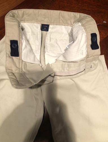 Young Boys GAP Kids Khaki Pants Size 10 Slim - Picture 3 of 4