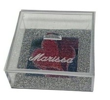 Stylish Jewelry Gift Box Keepsake Rings Earrings Necklaces Box Personalized Free