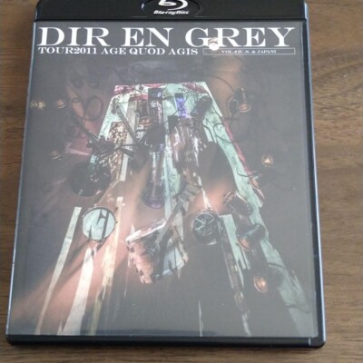 Dir en grey CD Japan Music soundtrack DVD TOUR2011 AGE QUOD AGIS Vol.2 Blu-ray