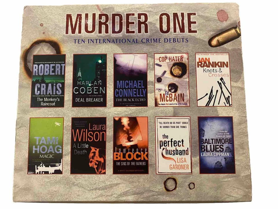 MURDER ONE 10 libros de novela policíaca - caja conjunto varios títulos y autores Foto 4 de 4